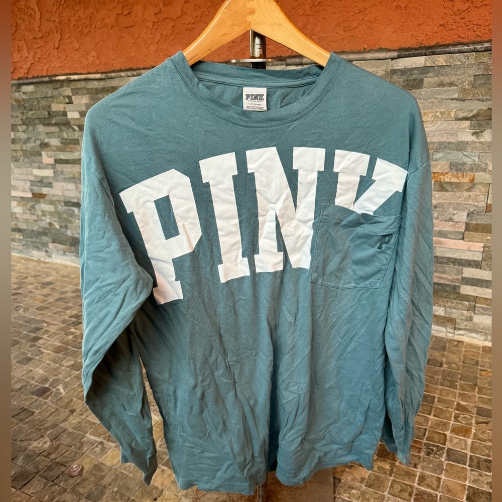 Pink long sleeve shirt